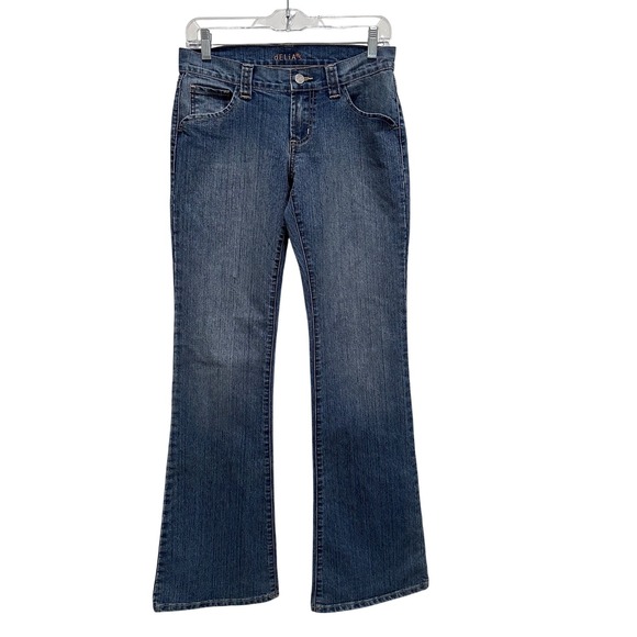 dELiA*s Denim - Delia's Y2K‎ Low Rise Flare Jeans Size 5/6 29 Waist
